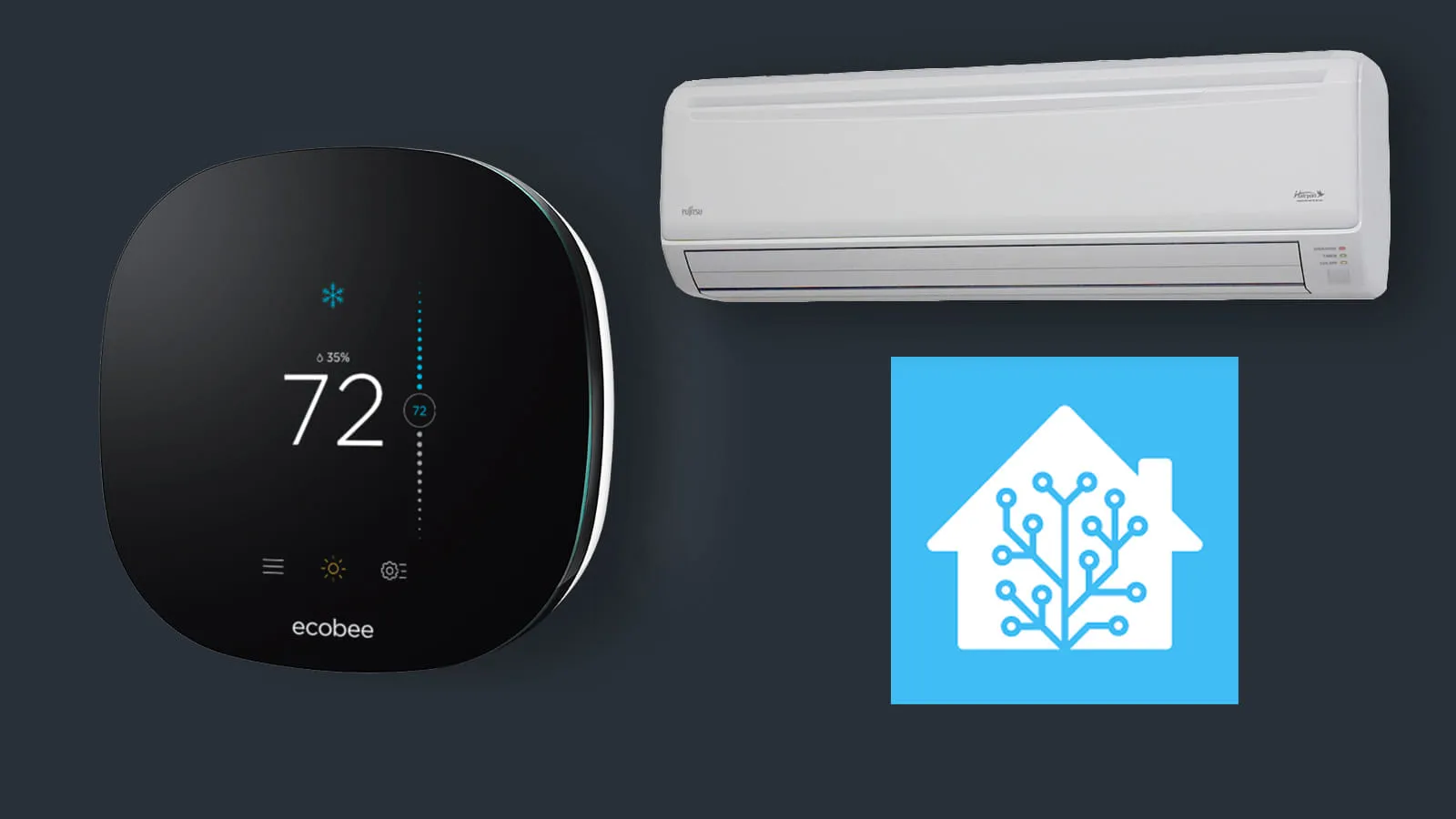 Tricking an Ecobee Thermostat to Wirelessly Control Mini Split Unit Without Any Wiring