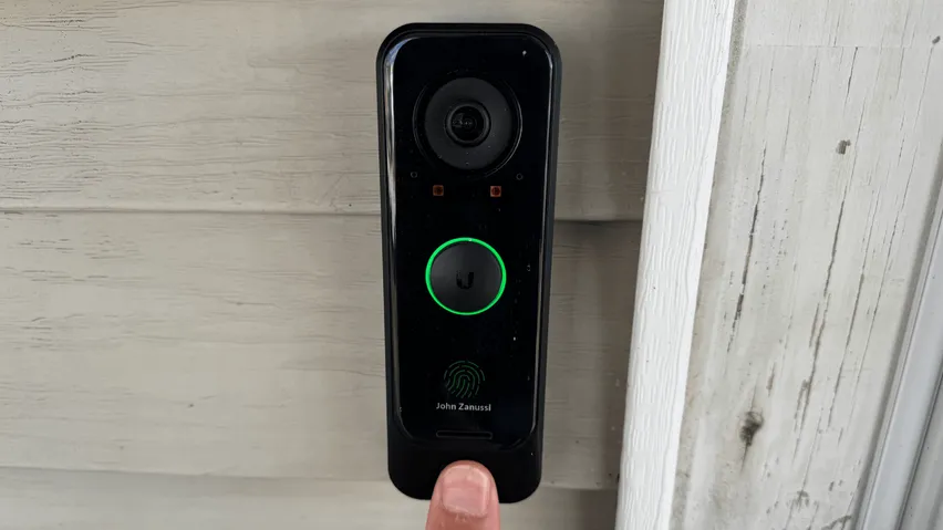 Use UniFi G4 Doorbell Fingerprint to Unlock Home Assistant Lock